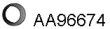 Veneporte AA96674 Прокладка глушителя Veneporte AA96674 Прокладка глушителя