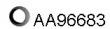 Veneporte AA96683 Прокладка глушителя Veneporte AA96683 Прокладка глушителя
