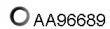 Veneporte AA96689 Прокладка глушителя Veneporte AA96689 Прокладка глушителя