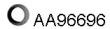 Veneporte AA96696 Прокладка глушителя Veneporte AA96696 Прокладка глушителя