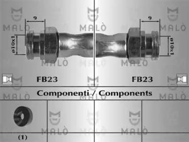 AKRON (Malo) 80964 Шланг гальмівний AKRON (Malo) 80964 Шланг гальмівний