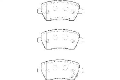 Wagner WBP23973B Brake pads Wagner WBP23973B Brake pads