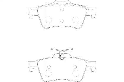 Wagner WBP24137A Колодки гальмівні
