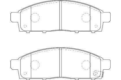 Wagner WBP24529A Колодки тормозные Wagner WBP24529A Колодки тормозные