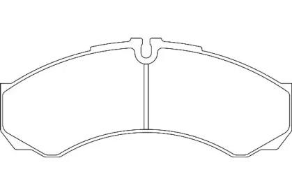 Wagner WBP29121B Колодки гальмівні Wagner WBP29121B Колодки гальмівні