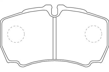 Wagner WBP29123A Колодки гальмівні Wagner WBP29123A Колодки гальмівні