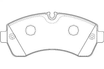 Wagner WBP29200A Колодки гальмівні