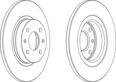Wagner WGR0141-1 Brake disc