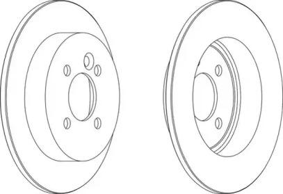 Wagner WGR1128-1 Brake disc Wagner WGR1128-1 Brake disc