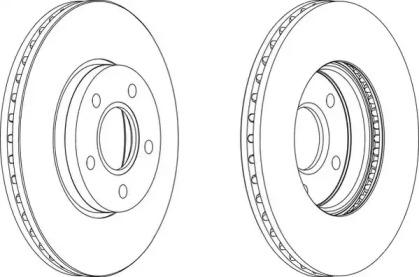 Wagner WGR1222-1 Диск гальмівний Wagner WGR1222-1 Диск гальмівний