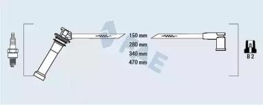 FAE 83263 Zuendkabel FAE 83263 Zuendkabel