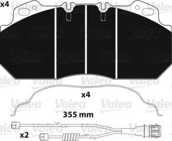Valeo 882217 Brake pads