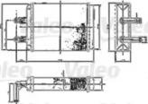 Valeo 883452 Радіатор пічки