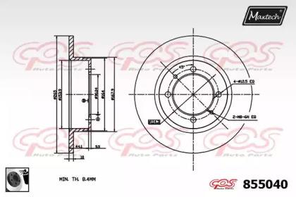 Maxtech 855040.0060 Диск гальмівний
