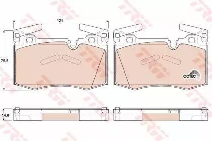 TRW GDB1948 Brake pads TRW GDB1948 Brake pads