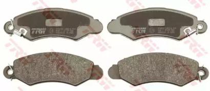 TRW GDB3215 Колодки тормозные