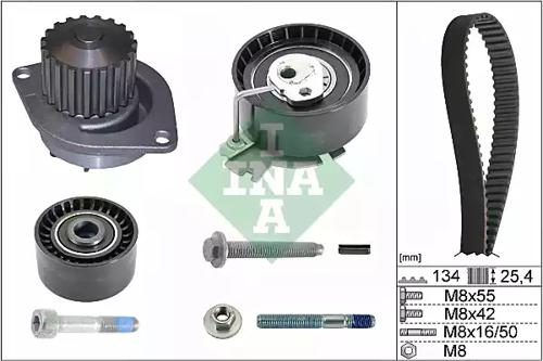 Ina 530 0379 30 Kit water pump repai Ina 530 0379 30 Kit water pump repai