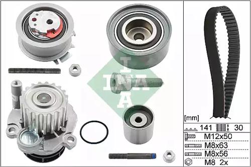 Ina 530 0463 30 Kit water pump repai Ina 530 0463 30 Kit water pump repai