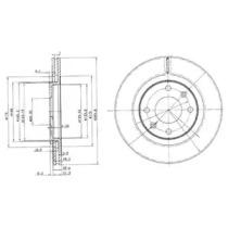 Delphi BG2387 Диск гальмівний