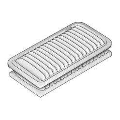 Purflux A1251 Фільтр повітряний