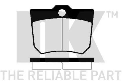 NK 229801 Brake pads