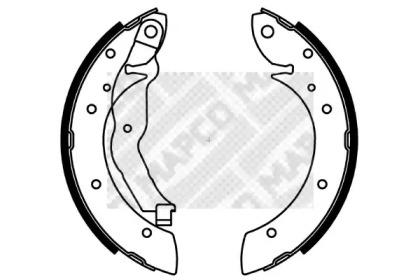 Mapco 8130 Колодки гальмівні Mapco 8130 Колодки гальмівні