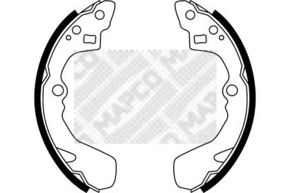 Mapco 8516 Колодки гальмівні Mapco 8516 Колодки гальмівні