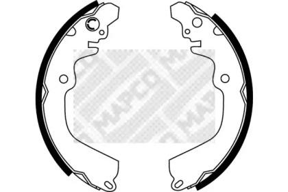 Mapco 8527 Brake pads Mapco 8527 Brake pads