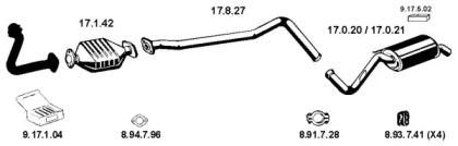 Eberspacher 130555 Schalldaempfer