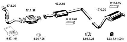 Eberspacher 132071 Глушник вихлопних газів кінцевий