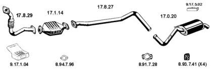 Eberspacher 132129 Schalldaempfer