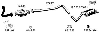 Eberspacher 132130 Schalldaempfer