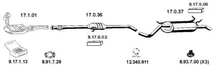 Eberspacher 132237 Schalldaempfer