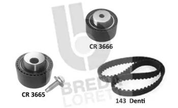 Breda Lorett KCD0779 Ремінь ГРМ комплект Breda Lorett KCD0779 Ремінь ГРМ комплект