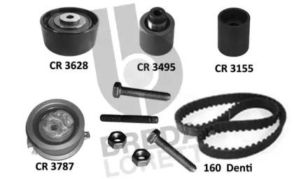 Breda Lorett KCD0791 Ремень ГРМ комплект