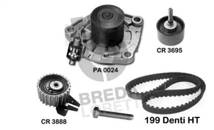 Breda Lorett KPA0005A Kit water pump repai Breda Lorett KPA0005A Kit water pump repai