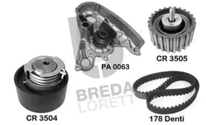 Breda Lorett KPA0017A Kit water pump repai Breda Lorett KPA0017A Kit water pump repai