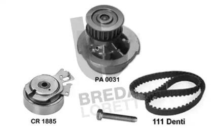 Breda Lorett KPA0019D Kit water pump repai Breda Lorett KPA0019D Kit water pump repai