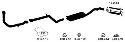 Eberspacher 132272 Schalldaempfer
