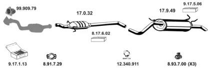 Eberspacher 132283 Schalldaempfer