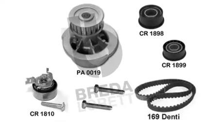 Breda Lorett KPA0028B Kit water pump repai Breda Lorett KPA0028B Kit water pump repai
