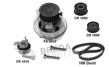 Breda Lorett KPA0028D Kit water pump repai