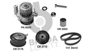 Breda Lorett KPA0050A Kit water pump repai Breda Lorett KPA0050A Kit water pump repai