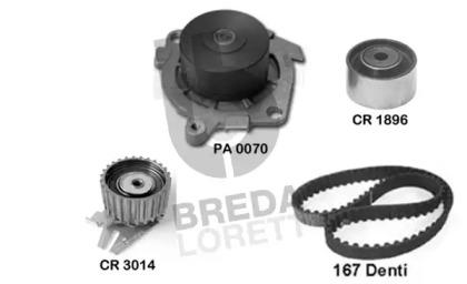 Breda Lorett KPA0101A Kit water pump repai Breda Lorett KPA0101A Kit water pump repai