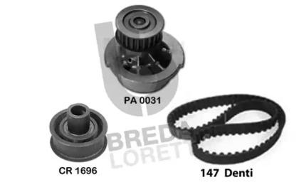 Breda Lorett KPA0139A Kit water pump repai Breda Lorett KPA0139A Kit water pump repai