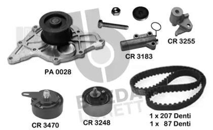 Breda Lorett KPA0157A Kit water pump repai