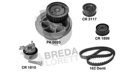 Breda Lorett KPA0365A Kit water pump repai Breda Lorett KPA0365A Kit water pump repai