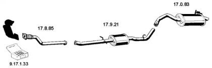 Eberspacher 132322 Schalldaempfer