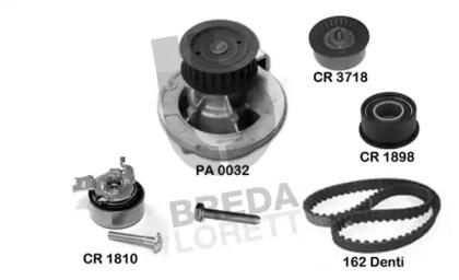 Breda Lorett KPA0718B Kit water pump repai Breda Lorett KPA0718B Kit water pump repai