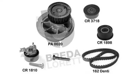 Breda Lorett KPA0718C Kit water pump repai Breda Lorett KPA0718C Kit water pump repai